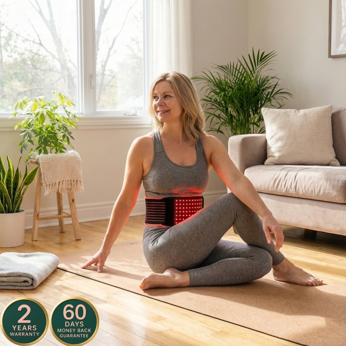 MIZUTA Red Light Therapy Belt