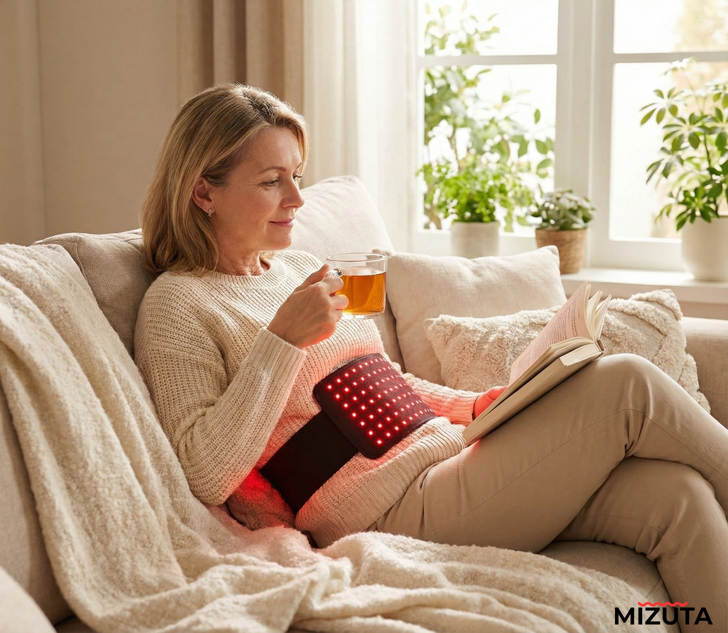 MIZUTA Red Light Therapy Belt